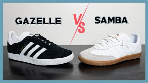 gazelle vs samba comfort|adidas Gazelle Versus Samba: Breaking Down the Differences.